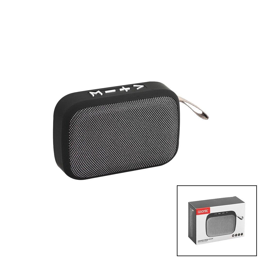 BLUETOOTH WİRELESS  MİNİ  HOPARLÖR SPEAKER  USB ŞARJLI   3W  300mAH PİL - MİKROFON - KART GİRİŞİ AS-02 (5293)