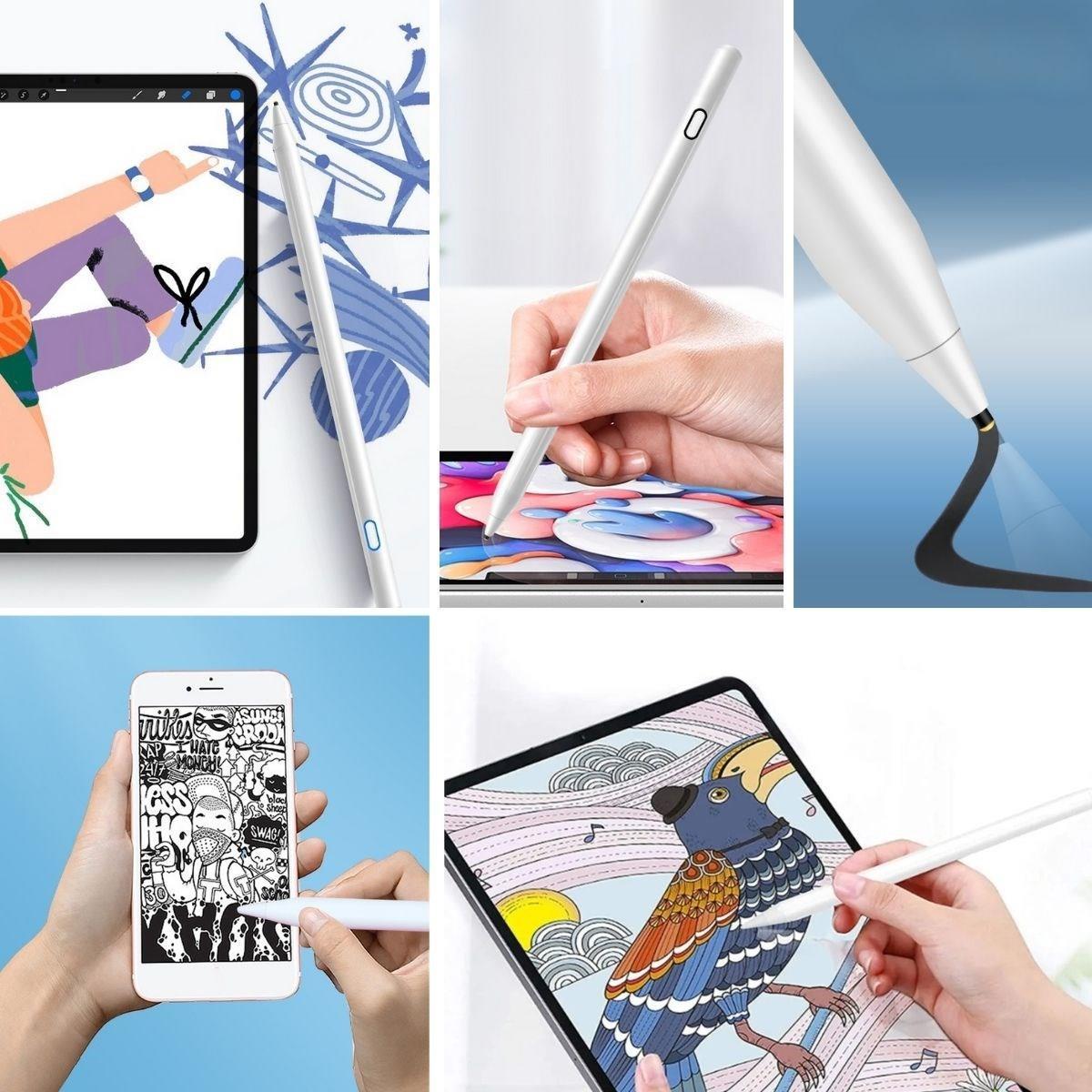 Evrensel Tablet ve Dokunmatik Telefonlarla Uyumlu Hassas Çizim ve Tasarım Kalemi (5293)