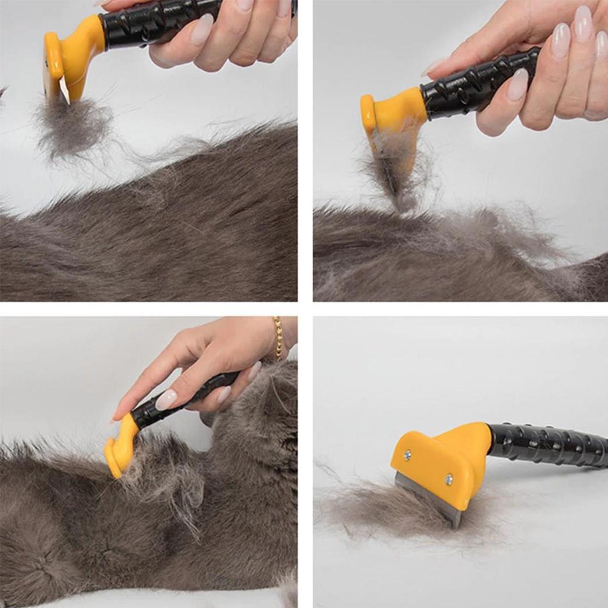 Fubminator Kedi Köpek Tüy Toplama Tarağı Kaşıma Aparatı 4,5 Cm (5293)