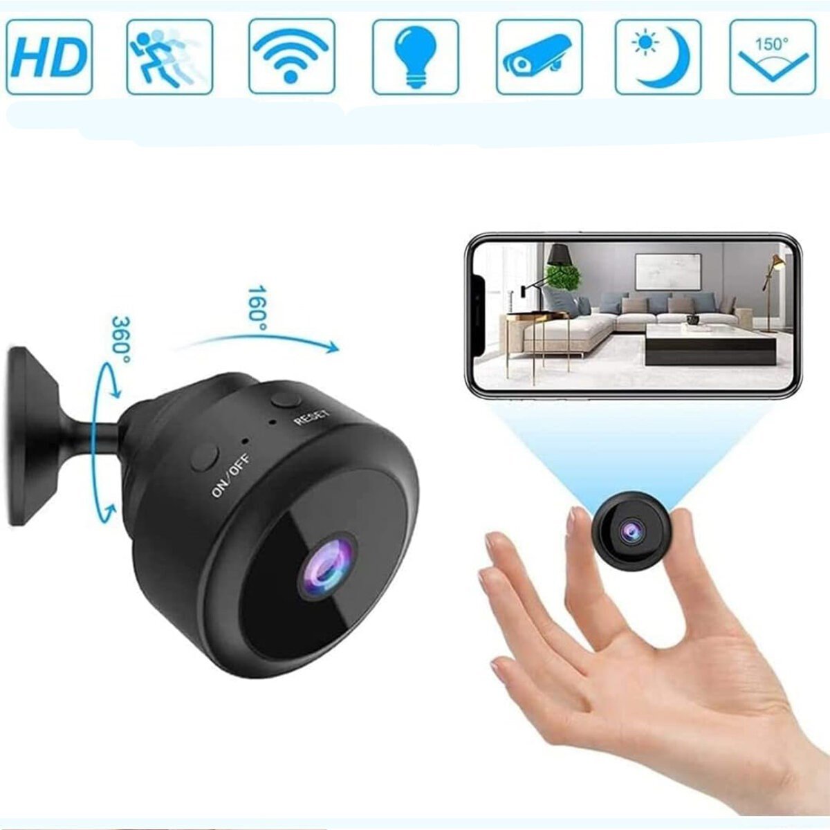 HD MİNİ KAMERA ŞARJLI HS-315 (5293)