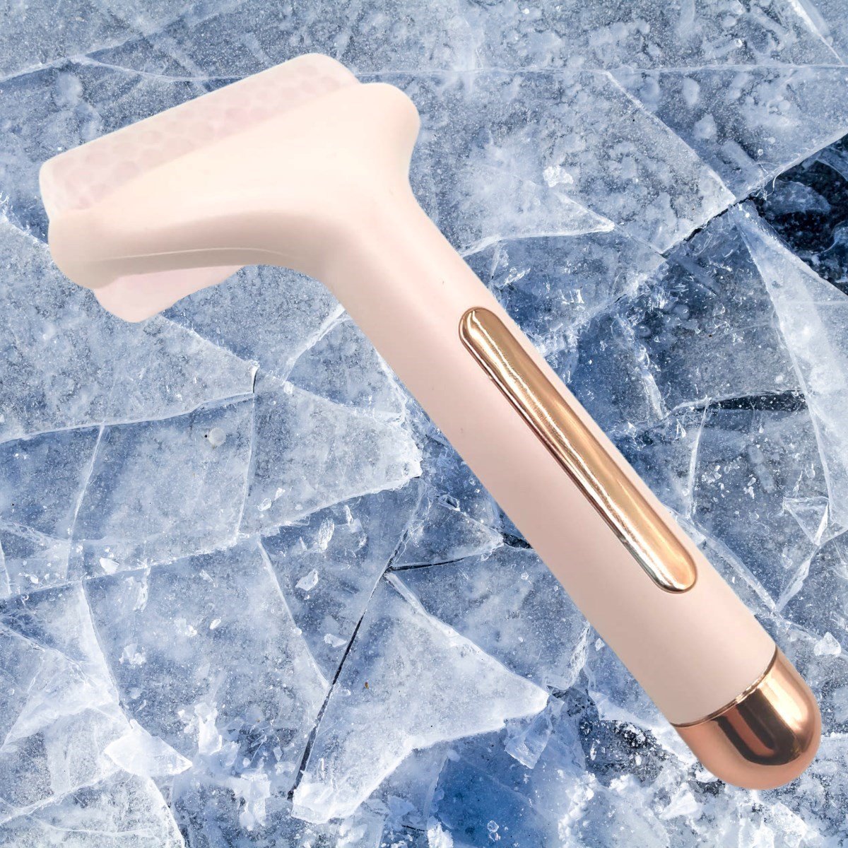 Ice Roller Buz Silindiri Terapi Etkili Yüz Derma Masaj ve Cilt Soğutma Bakım Aleti (5293)