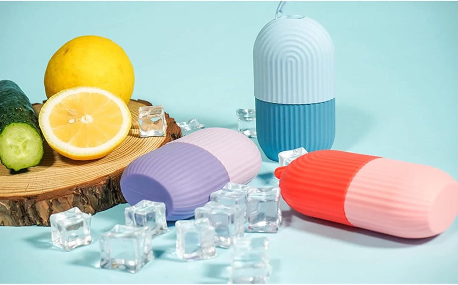 Ice Roller Buz Silindiri Terapi Etkili Yüz Masaj Ve Cilt Bakım Aleti (5293)