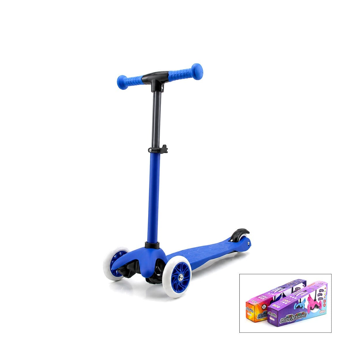 IŞIKSIZ VINTAGE SCOOTER 55X57-64-71CM RETRO RENKLİ +2 YAŞ - 40KG MAX TAŞIMA HERHANGİ BİR RENK GÖNDERİLİR (5293)