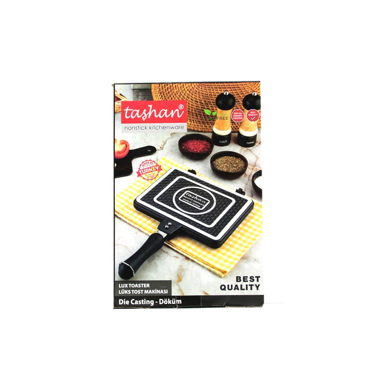 LÜX EMZİKLİ İÇ DIŞ GRANİT TOST MAKİNASI TR-34-098760 (5293)