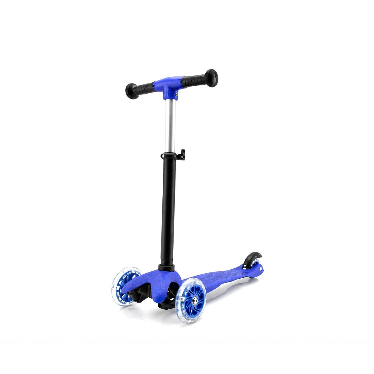 MINI SCOOTER RIDEN SHINE IŞIKLI SCOOTER 55X57-64-71CM FOSFORLU RENKLİ +2 YAŞ - 40KG MAX TAŞIMA HERHANGİ BİR RENK GÖNDERİLİR (5293)