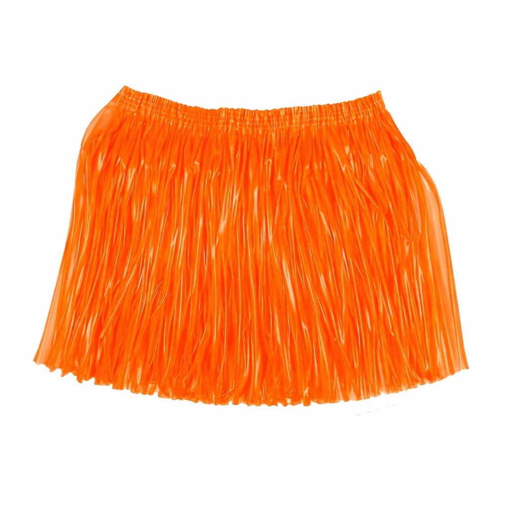 Neon Turuncu Hawaii Parti Eteği 40 cm (5293)