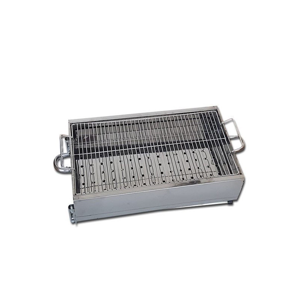 PASLANMAZ MANGAL PORTATİF AYAKLI - STANDLI 70CM (5293)
