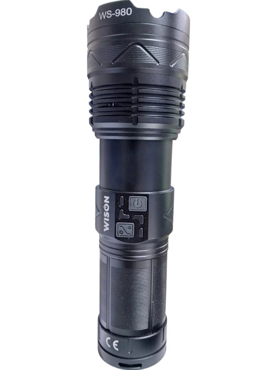 Profesyonel Zoomlu El Feneri | 60w – 7000 Lümen – 13.200 Mah – Type‑c – Metal Gövde (5293)