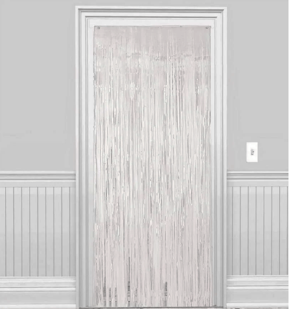 Soft Beyaz Renk Duvar ve Kapı Perdesi 90x200 cm (5293)
