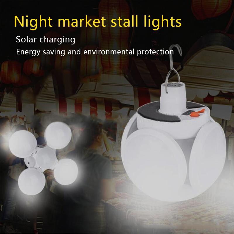 Solar 5 Kanatlı Kamp Lambası (5293)