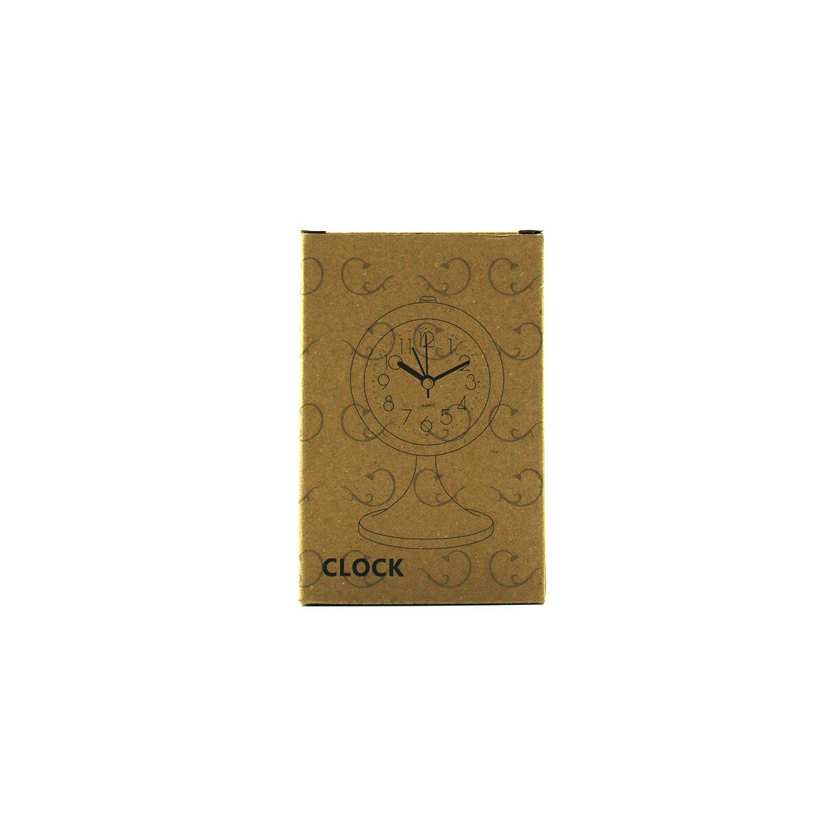 YUVARLAK MASA ÇALAR SAAT METAL KASA RENKLİ PİLLİ - AYAKLI ÇAP: 8.5CM BGC-5 (5293)