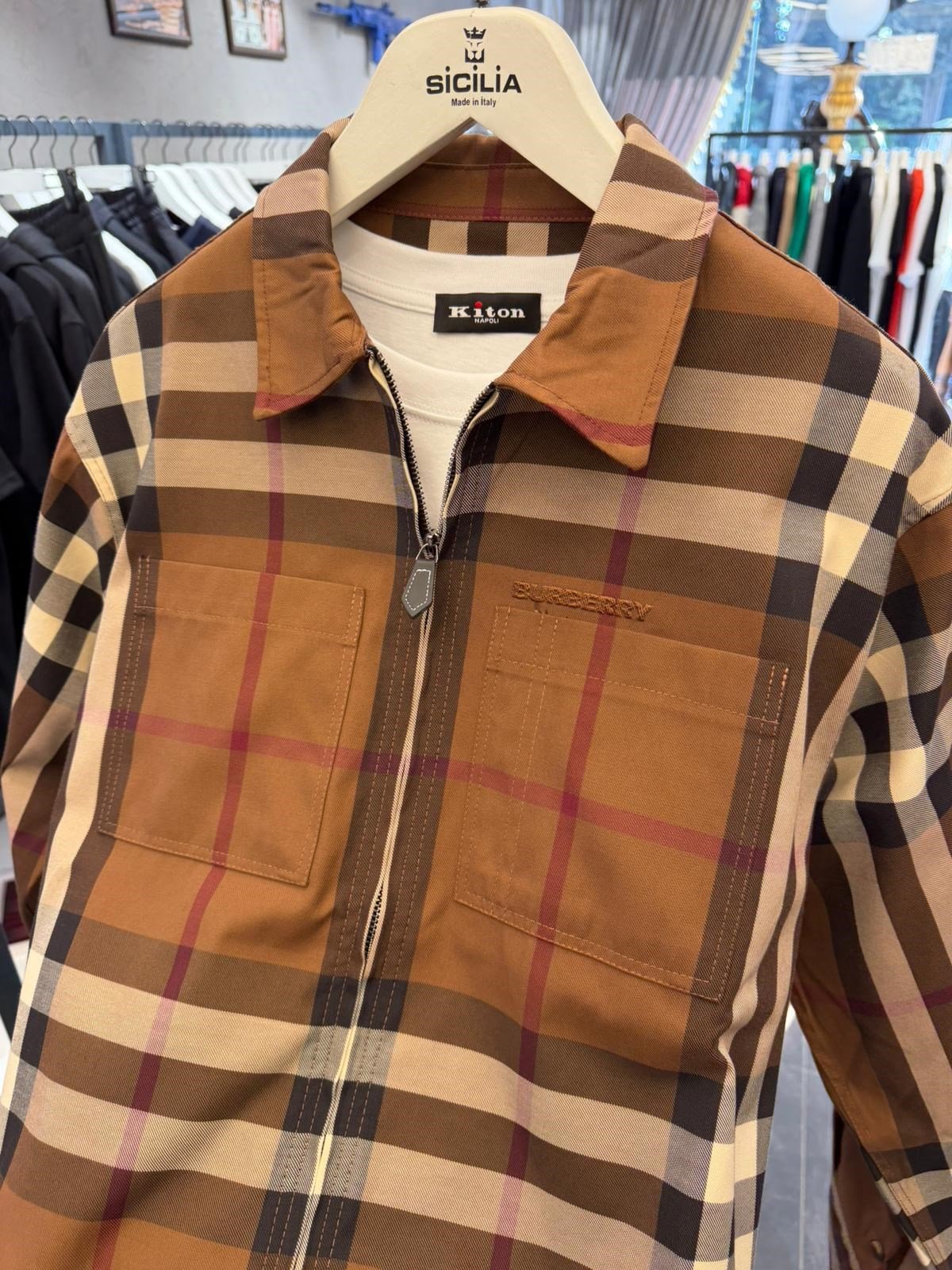 Burberry Gömlek Ceket