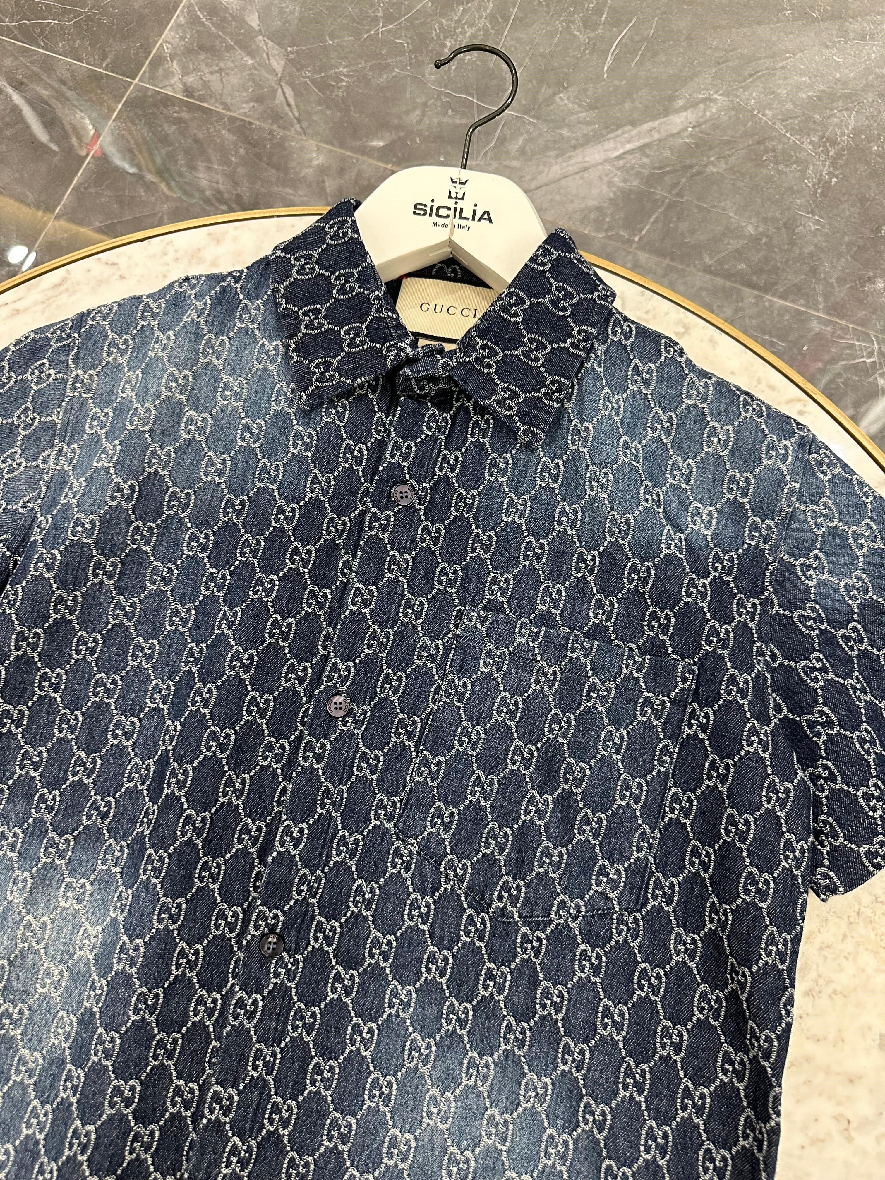 Gucci Kısa Kol Gömlek 