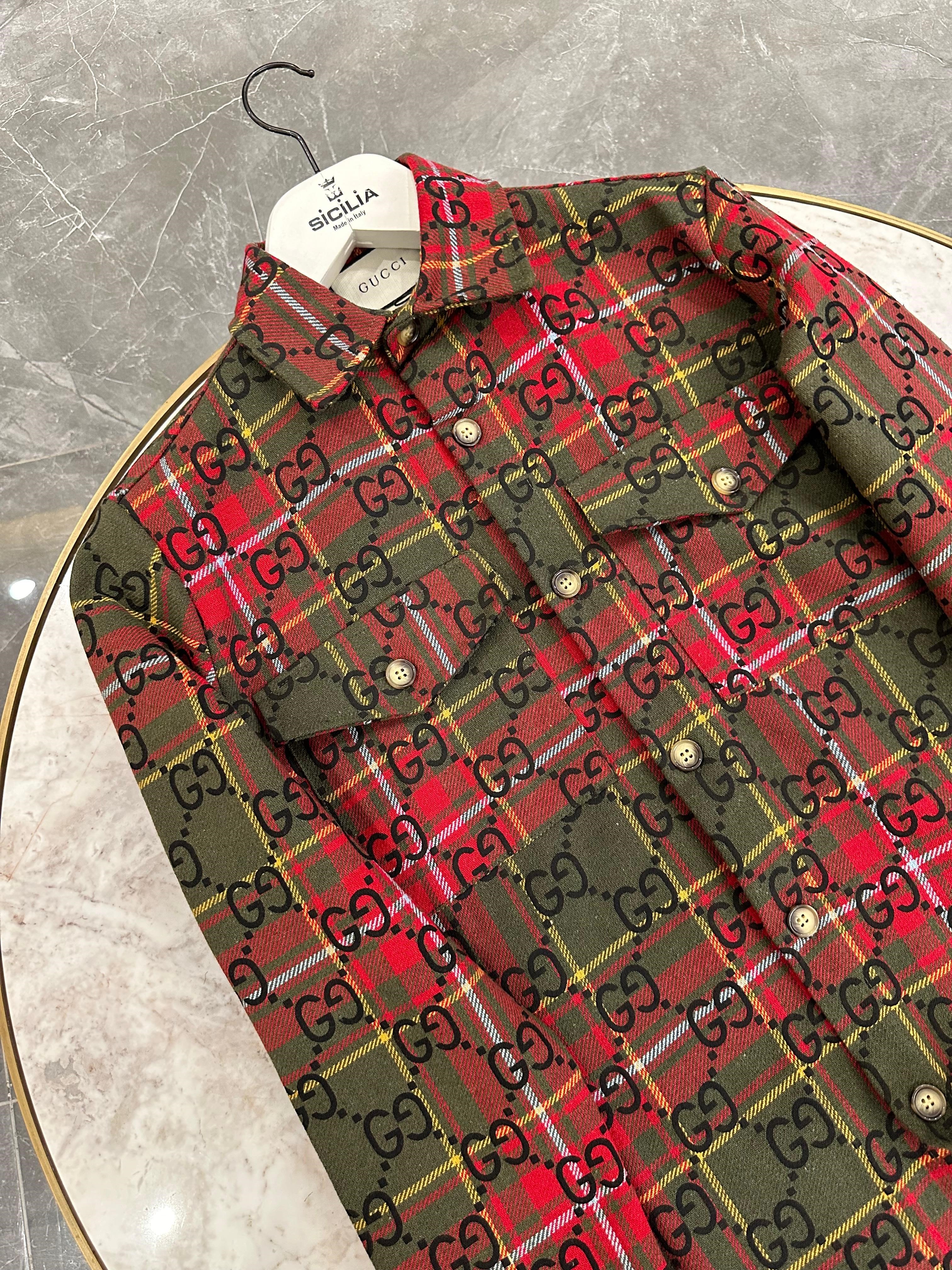 Gucci Renkli Gömlek 