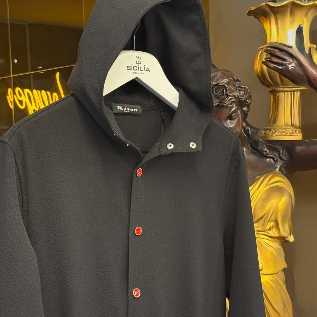 Kiton Kapüşonlu Sweatshirt