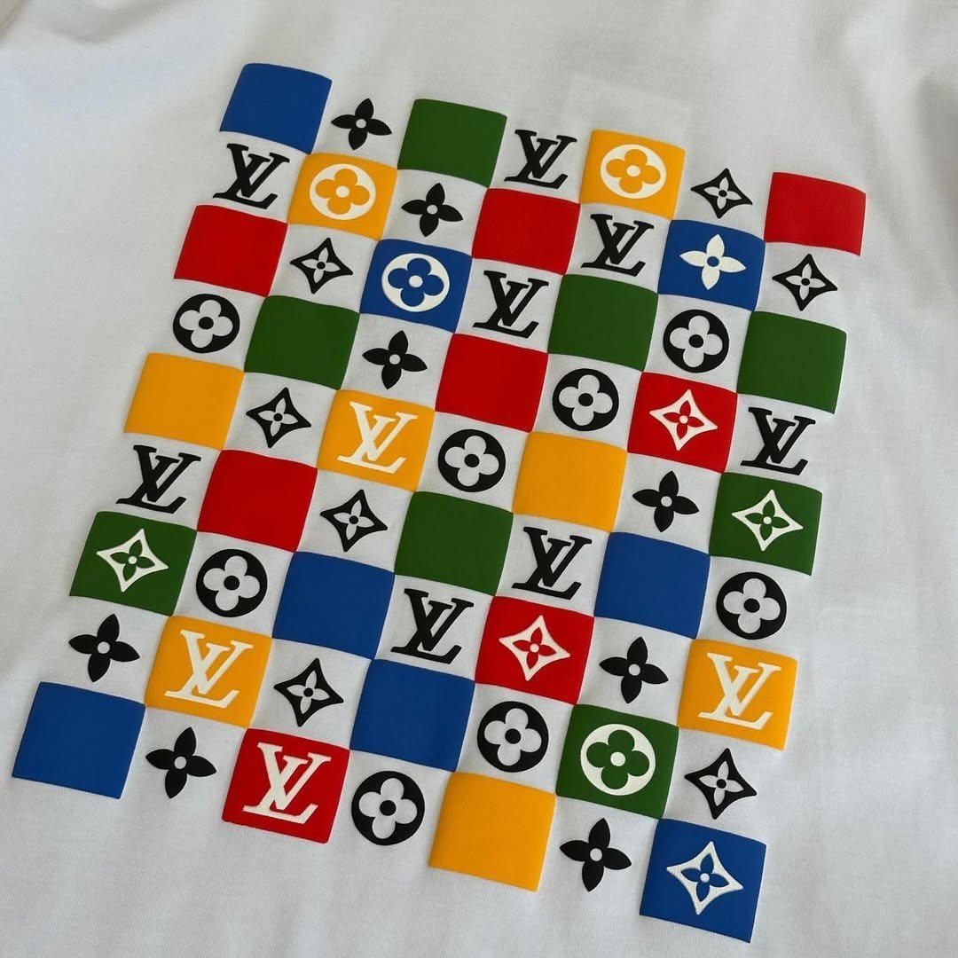 Louıs Vuıtton Baskılı T-Shirt
