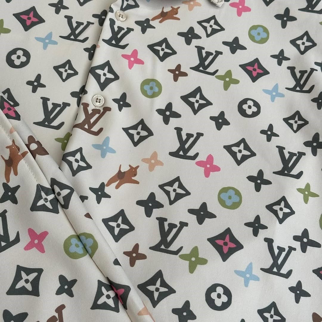 Louıs Vuıtton Gömlek Şort Takım