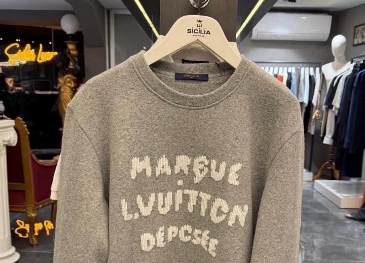 Louıs Vuıtton Nakışlı Sweatshirt
