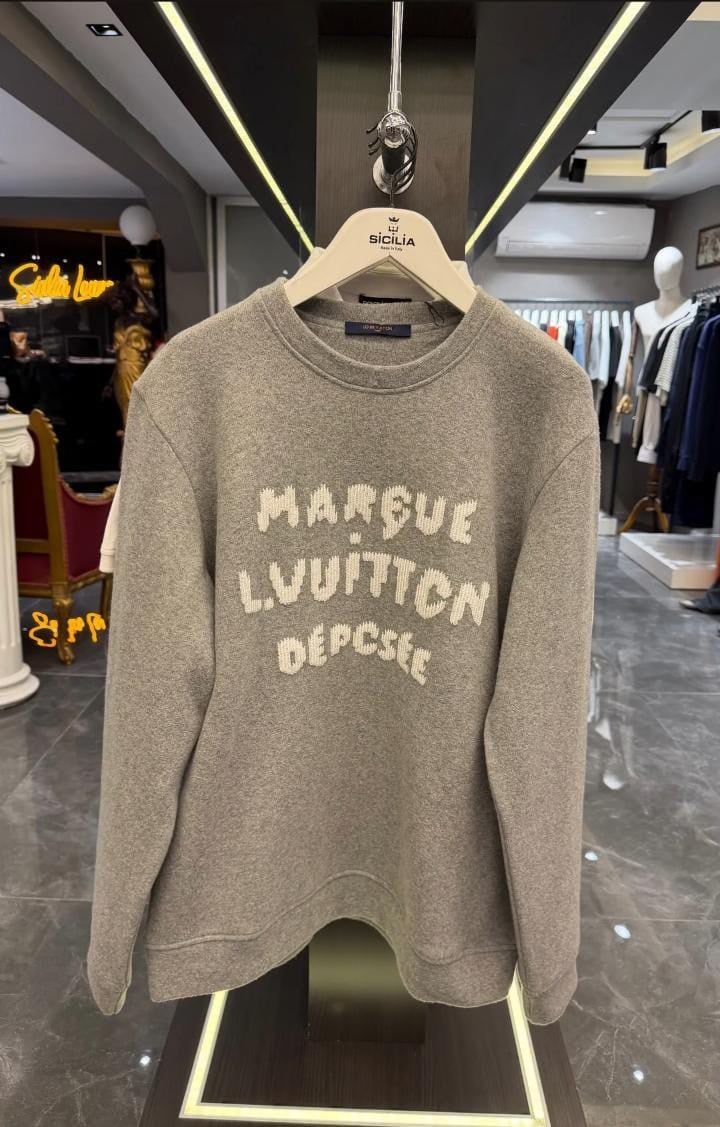 Louıs Vuıtton Nakışlı Sweatshirt
