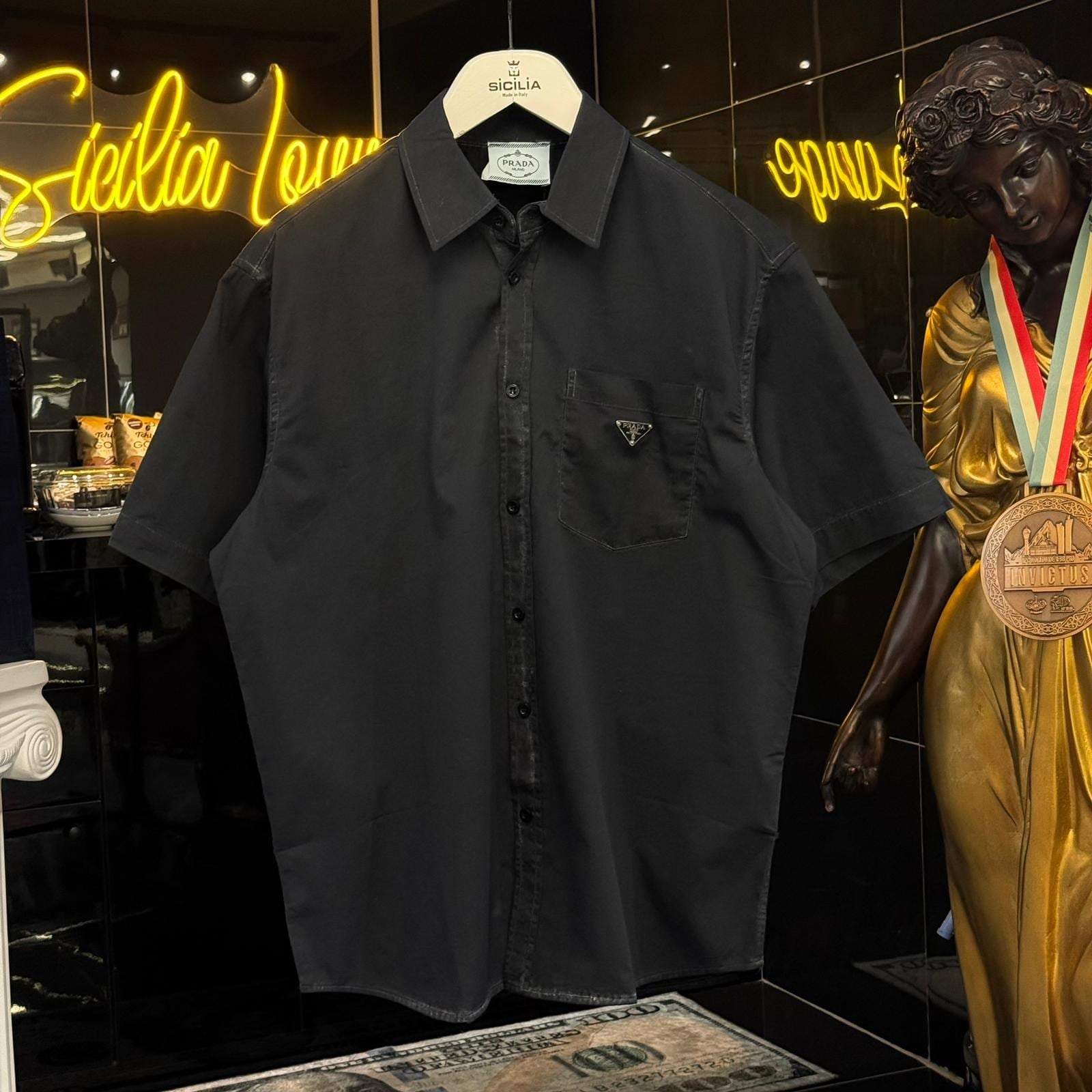 Prada Kısa Kol Gömlek