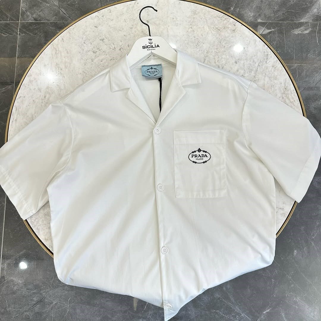Prada Kısa Kol Gömlek