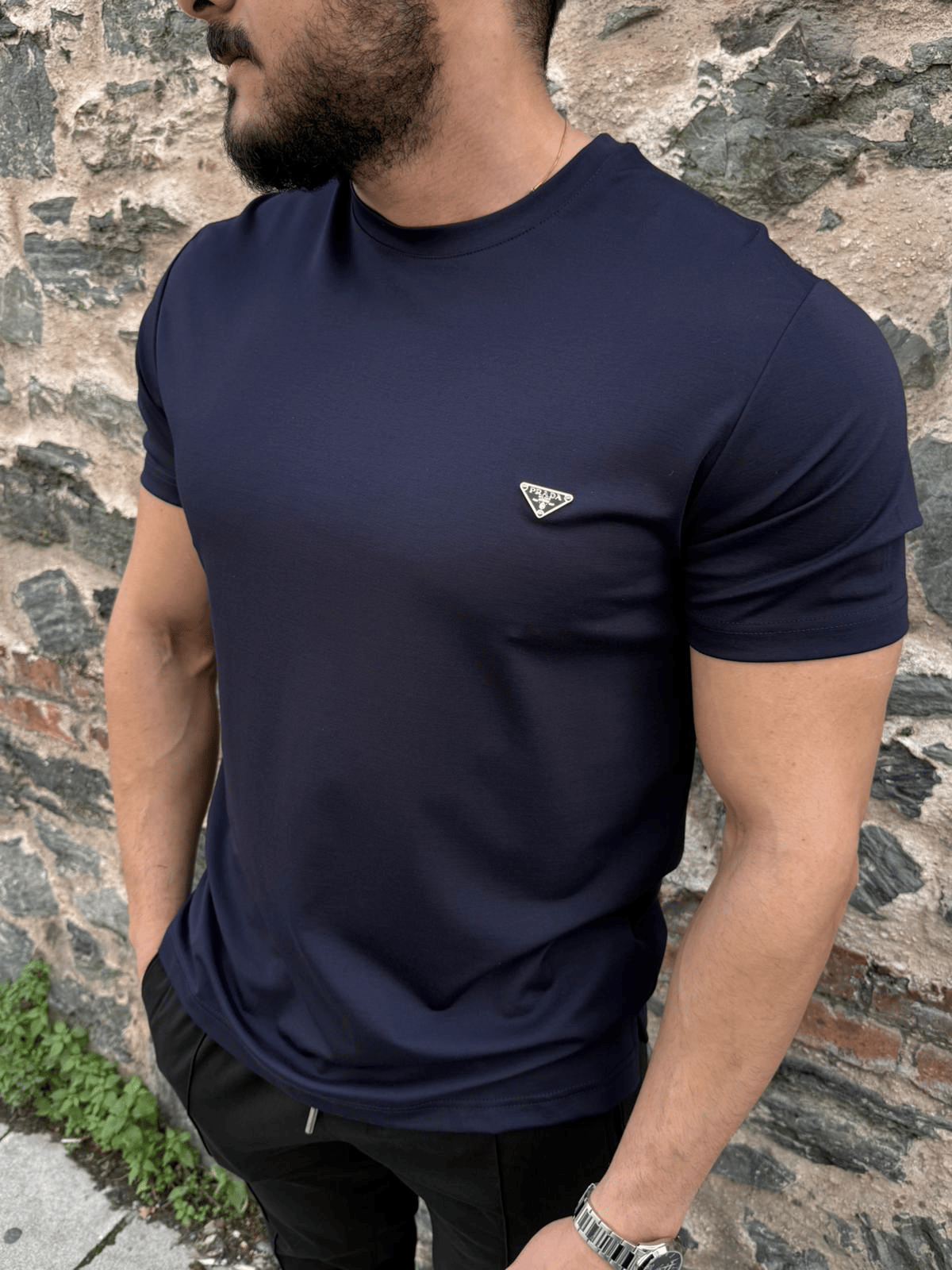 Prada Modal T-Shırt 