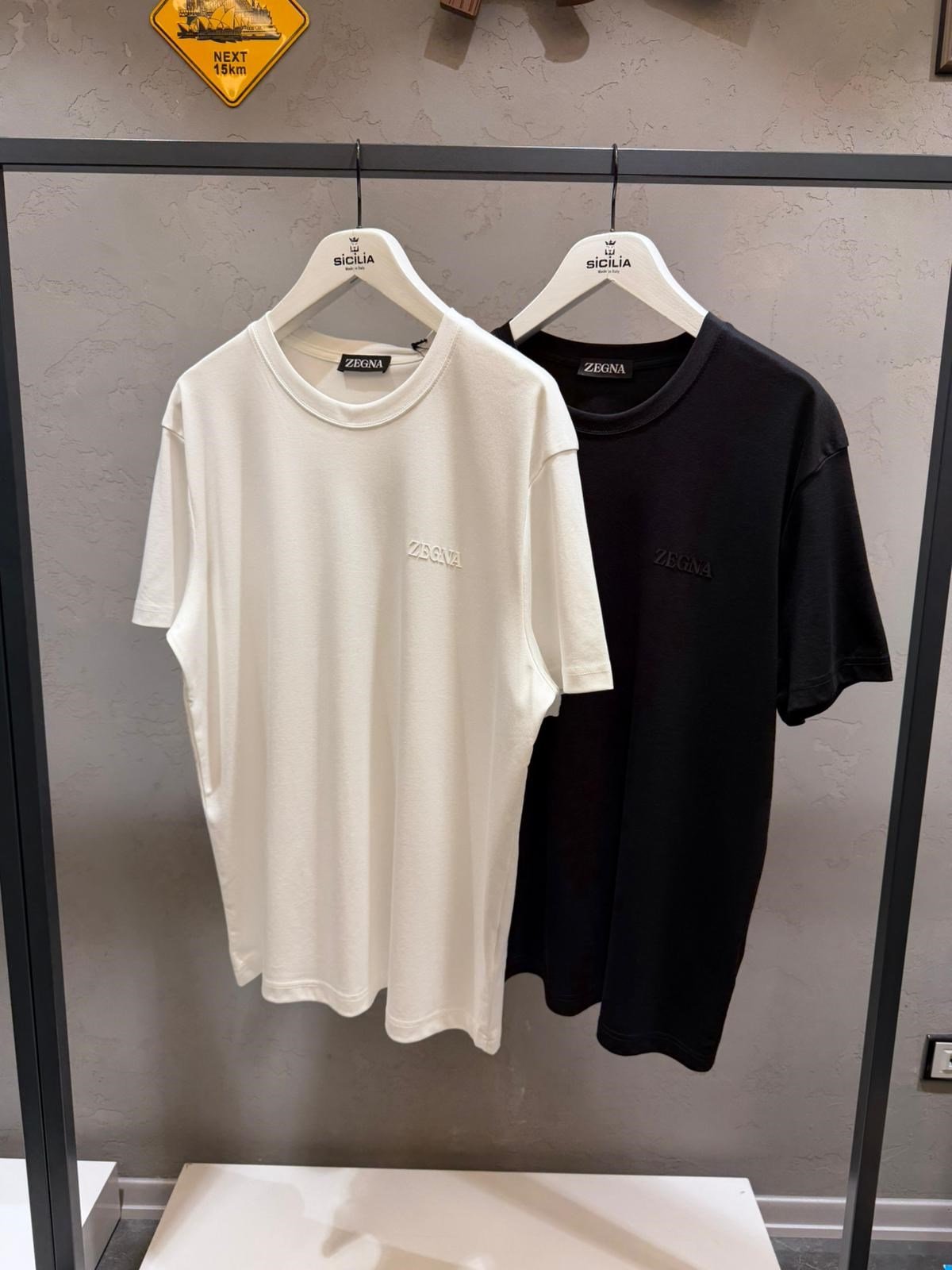 Zegna Coton T-Shırt