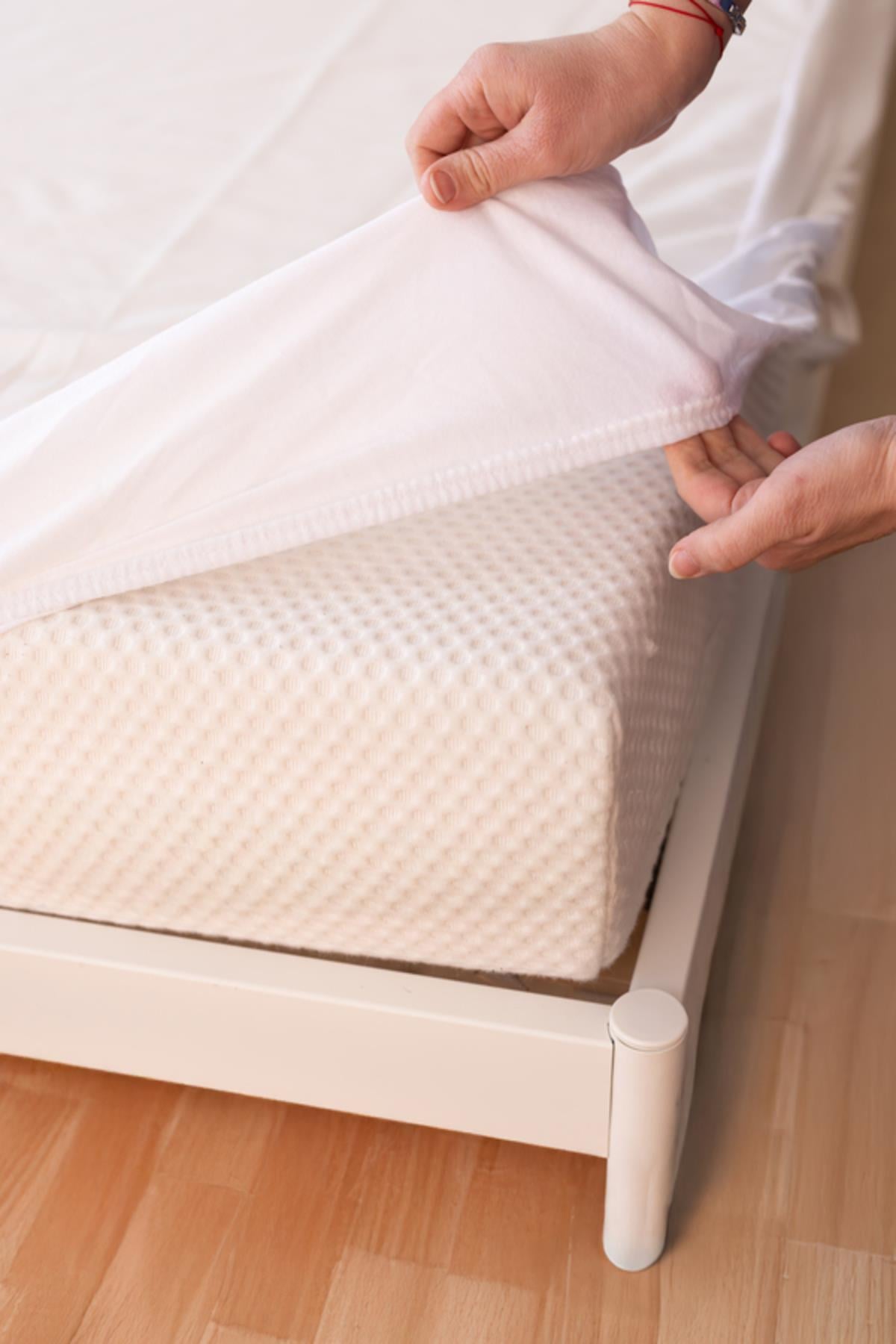Full Kenar Mİkro Fitted Sıvı Geçirmez Sessiz Çift Kişilik-Tek Kişilik