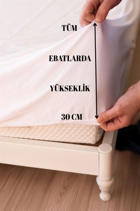 Full Kenar Mİkro Fitted Sıvı Geçirmez Sessiz Çift Kişilik-Tek Kişilik
