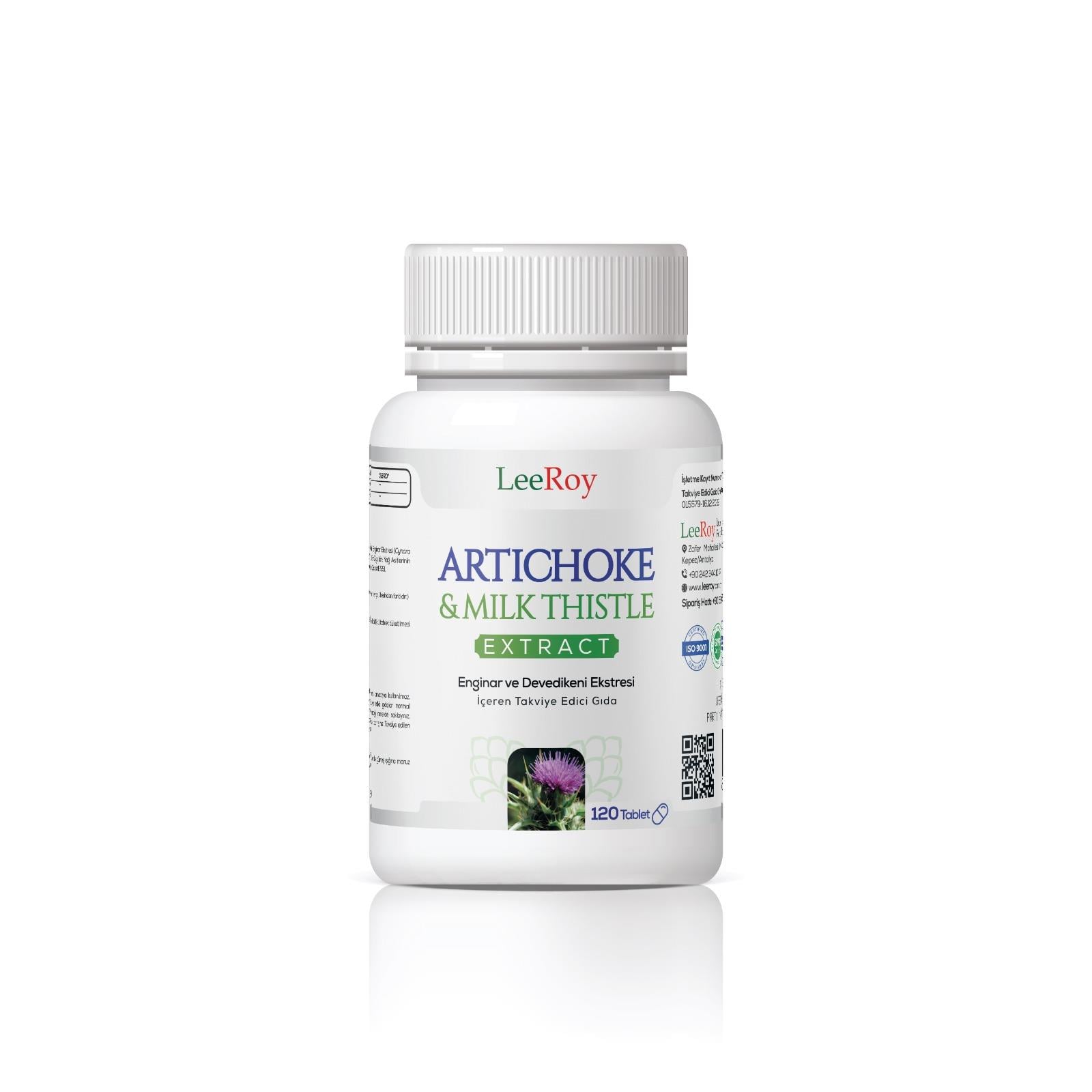 Leeroy Artıchoke&Mılk Thıstle Iteg 120Tablet