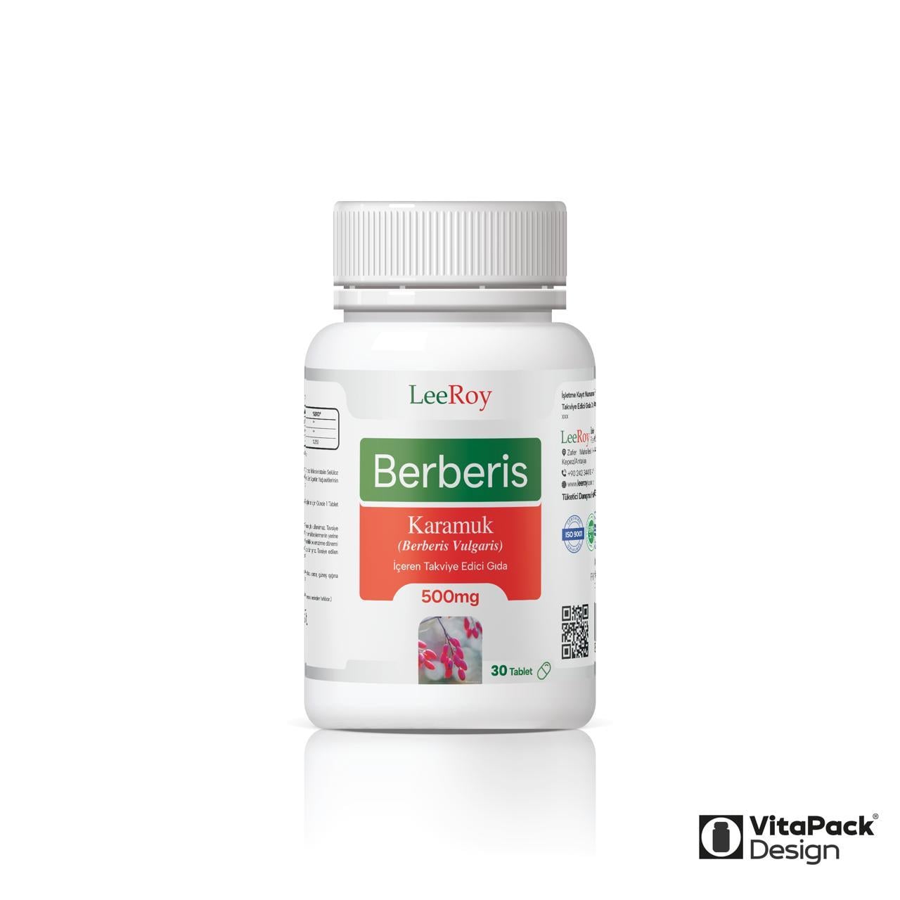 Leeroy Berberıs 500Mg Iteg 30 Tablet