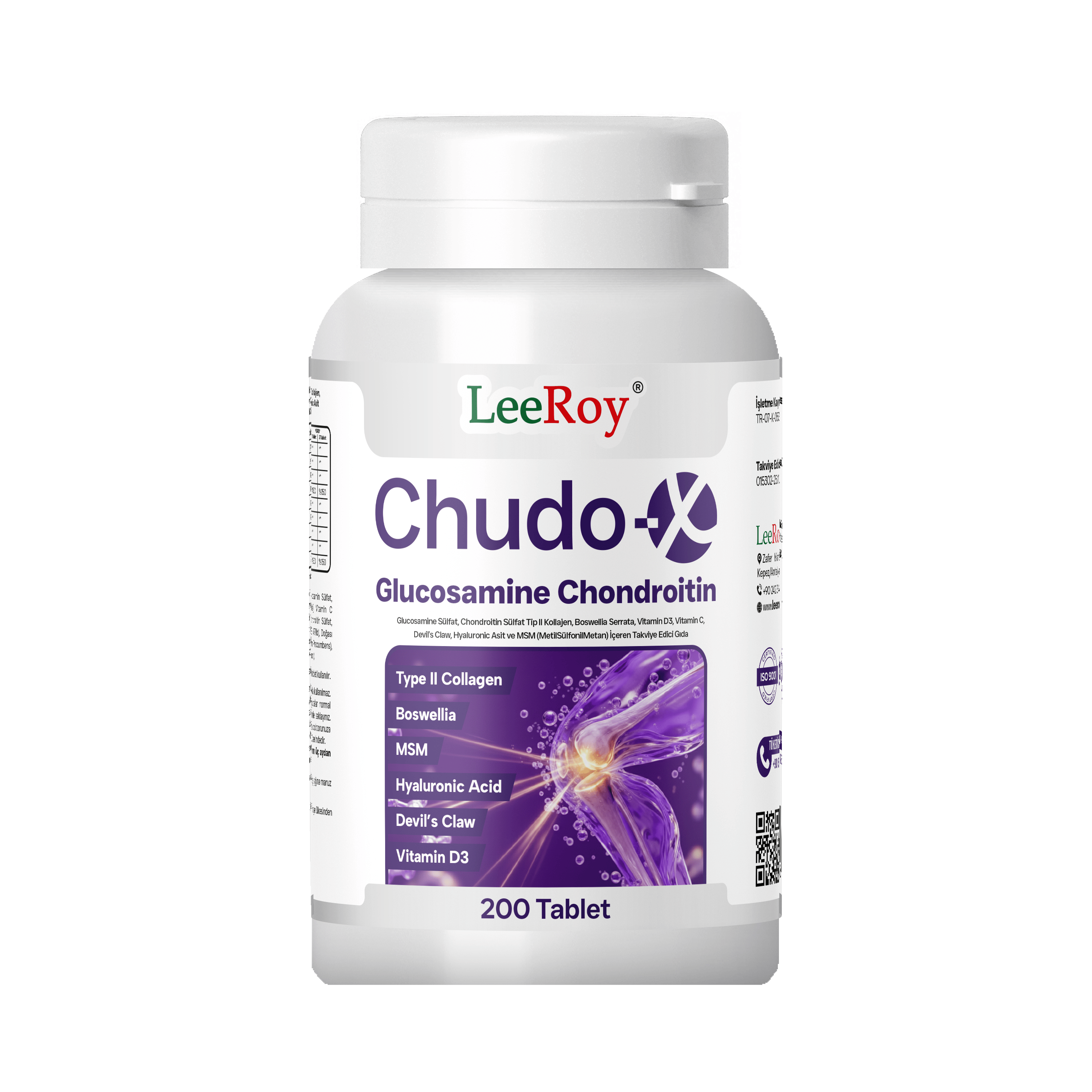 Leeroy Chudo-X Glucosamine 200 Tablet