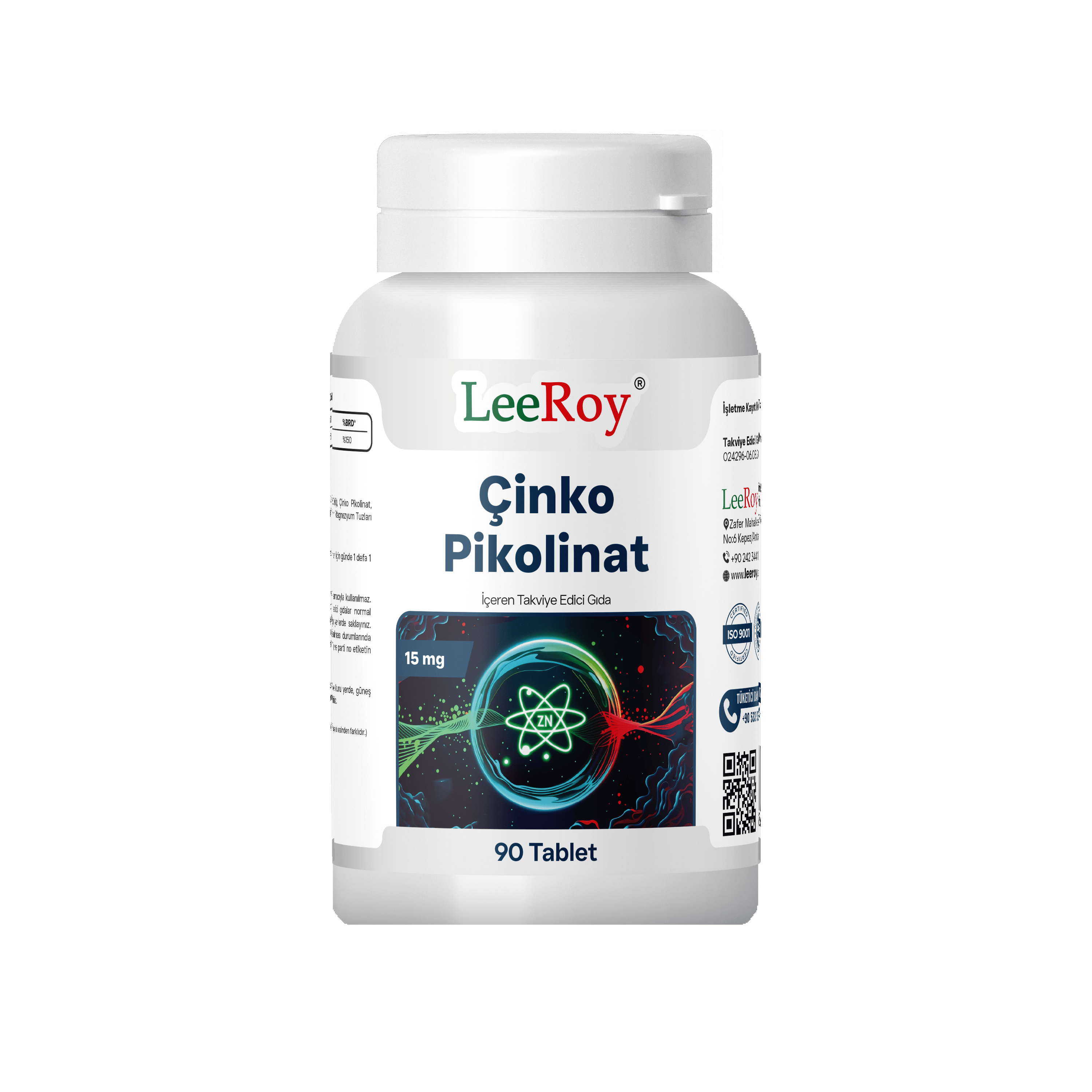 Leeroy Çinko Pikolinat 90 Tablet
