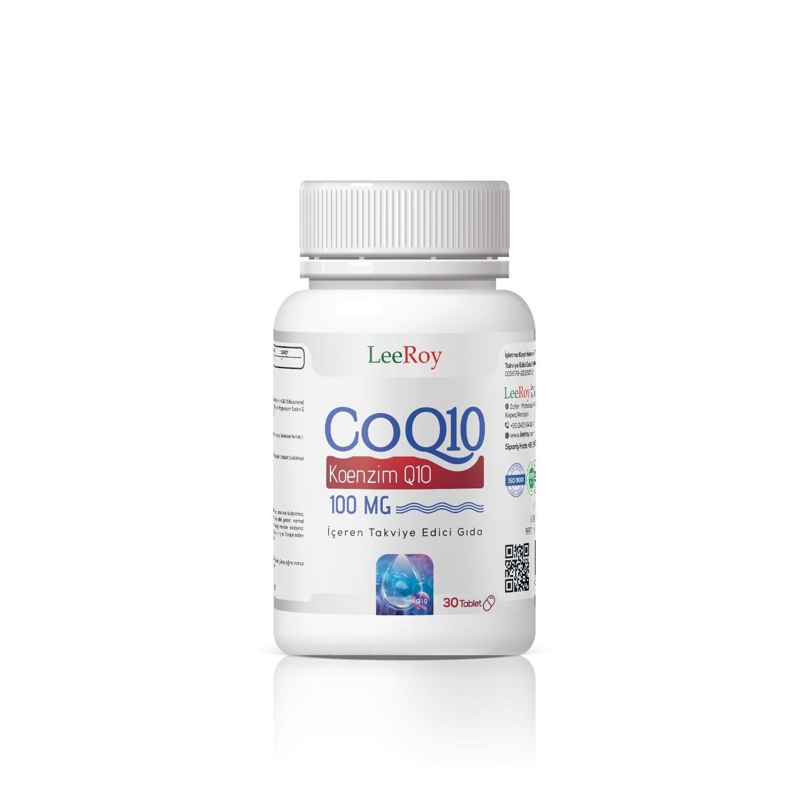 Leeroy CO Q10 100Mg Iteg 30 Tablet