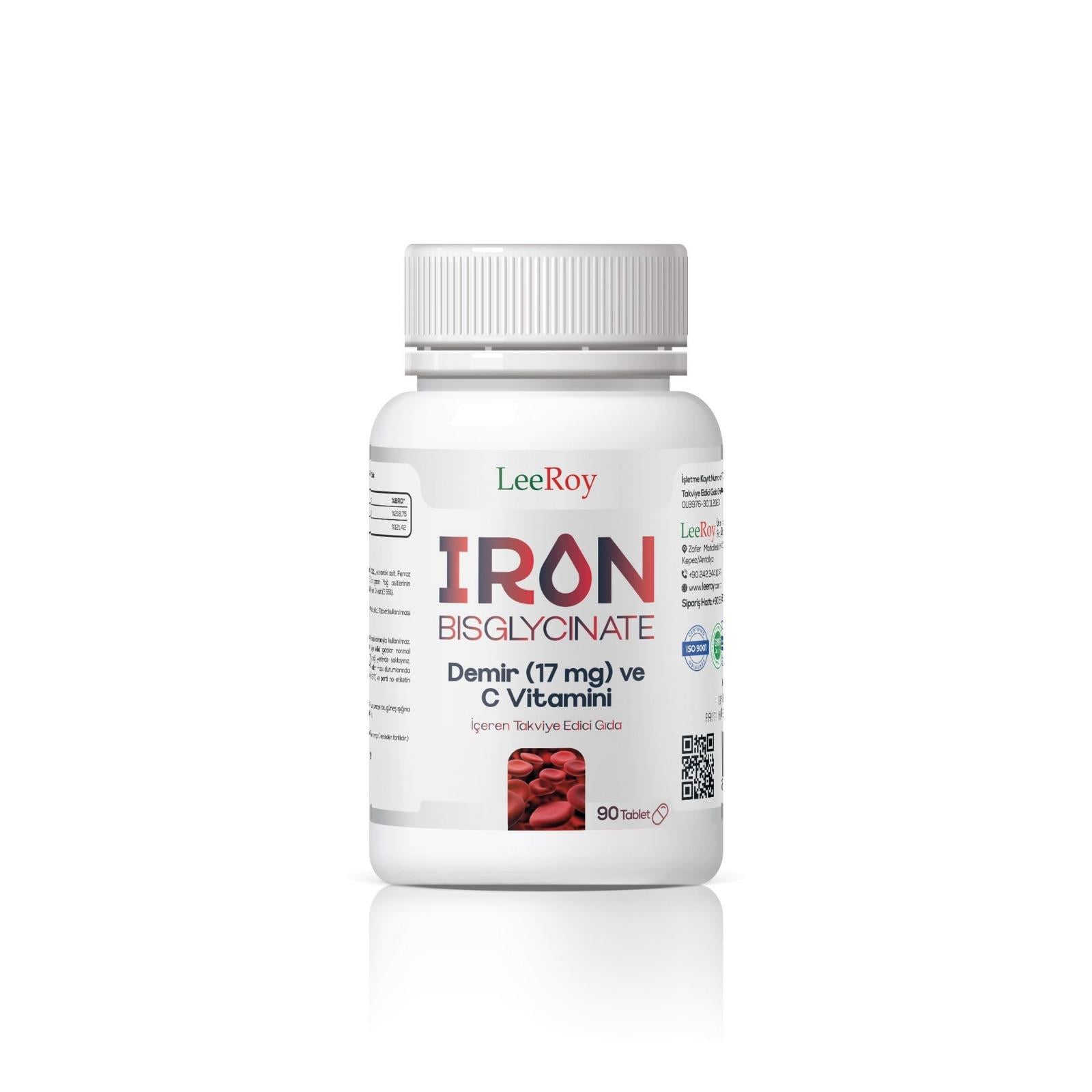 Leeroy Iron 17Mg Iteg 90 Tablet
