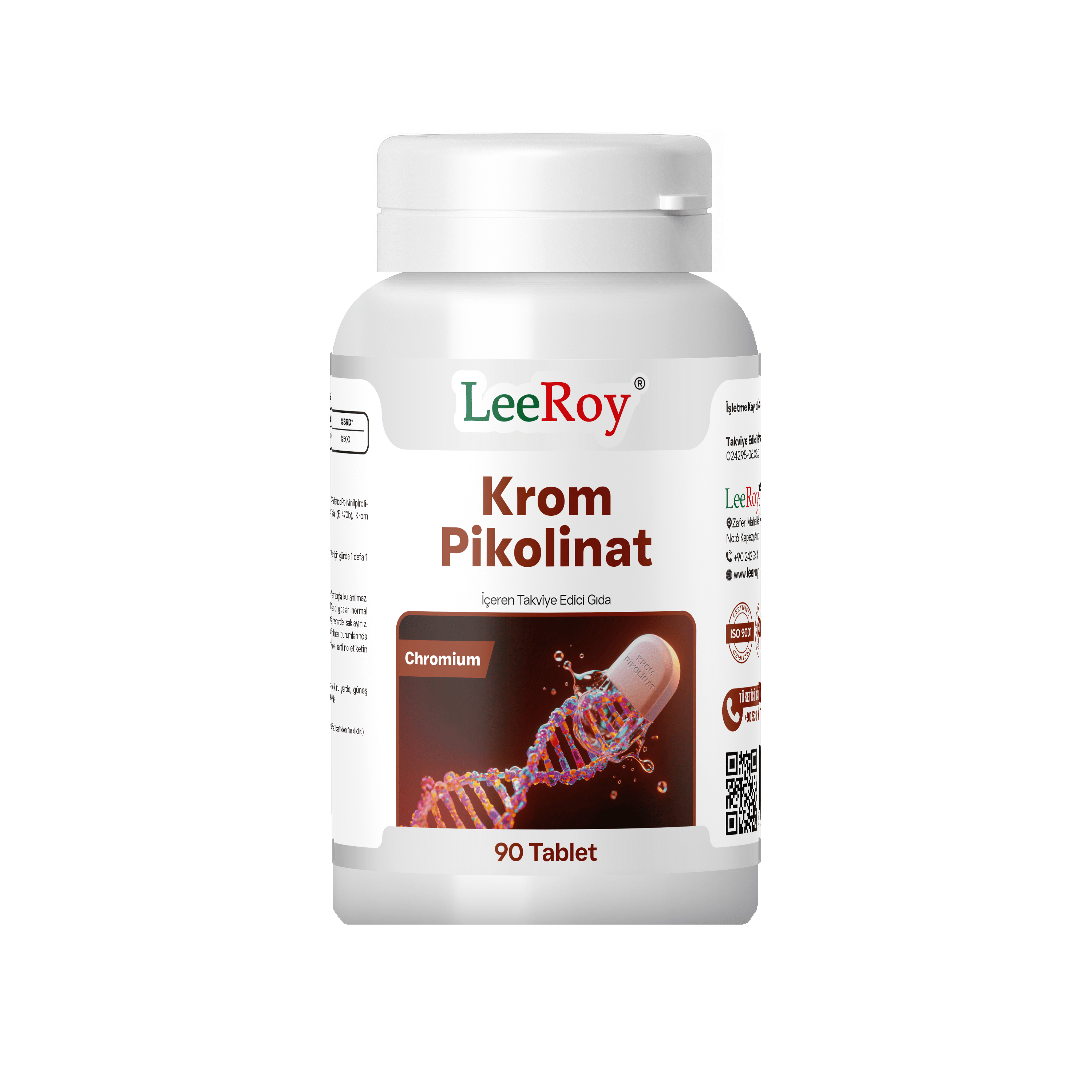 Leeroy Krom Pikolinat 90 Tablet