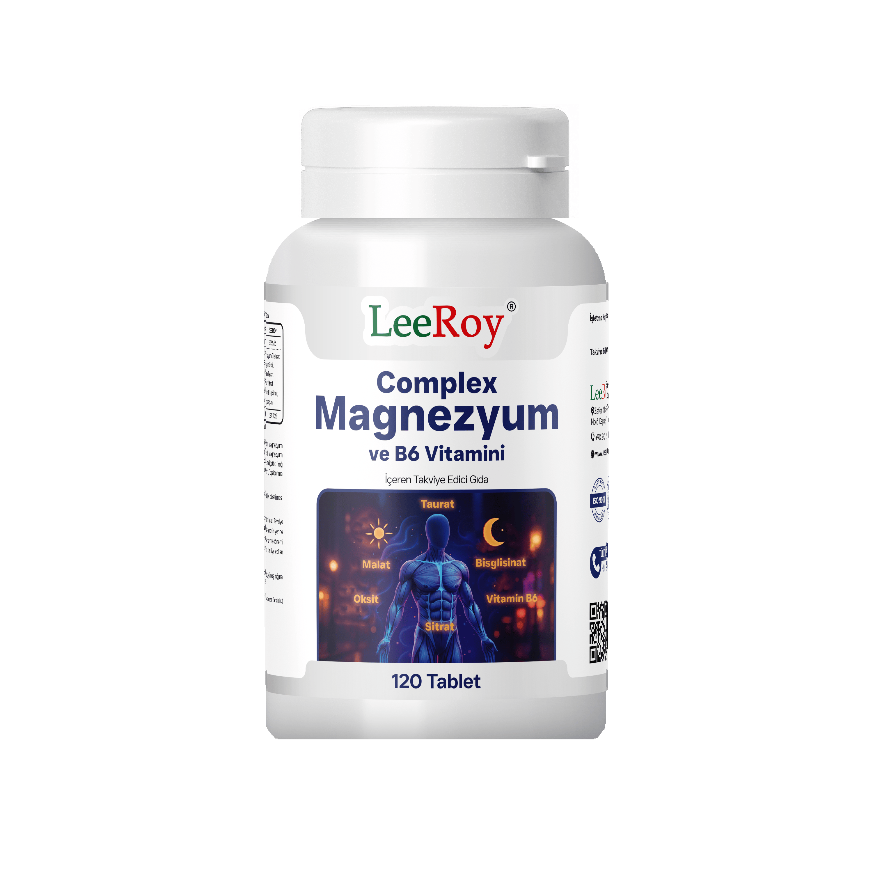 Leeroy Magnezyum Complex 120 Tablet