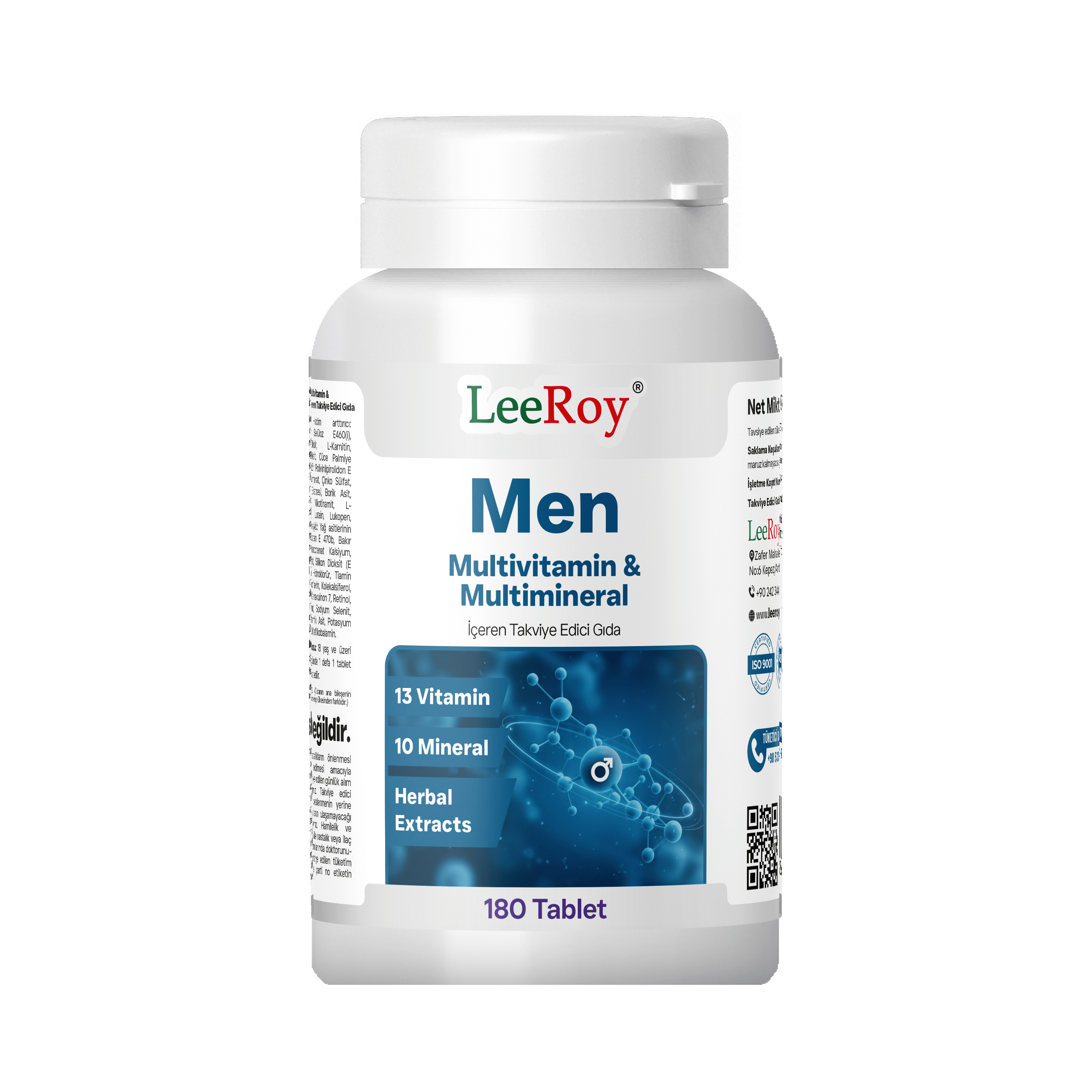 Leeroy Multivitamin Men 180 tablet