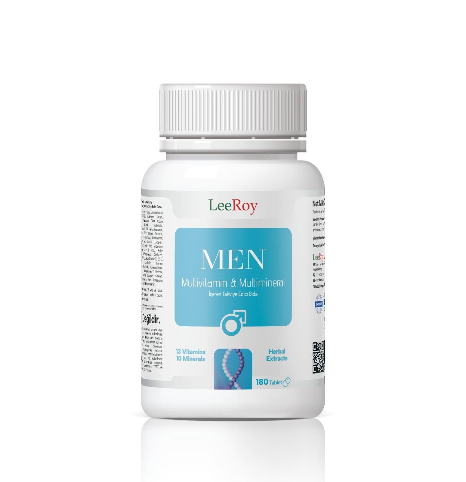 Leeroy Multivitamin Men 180 tablet
