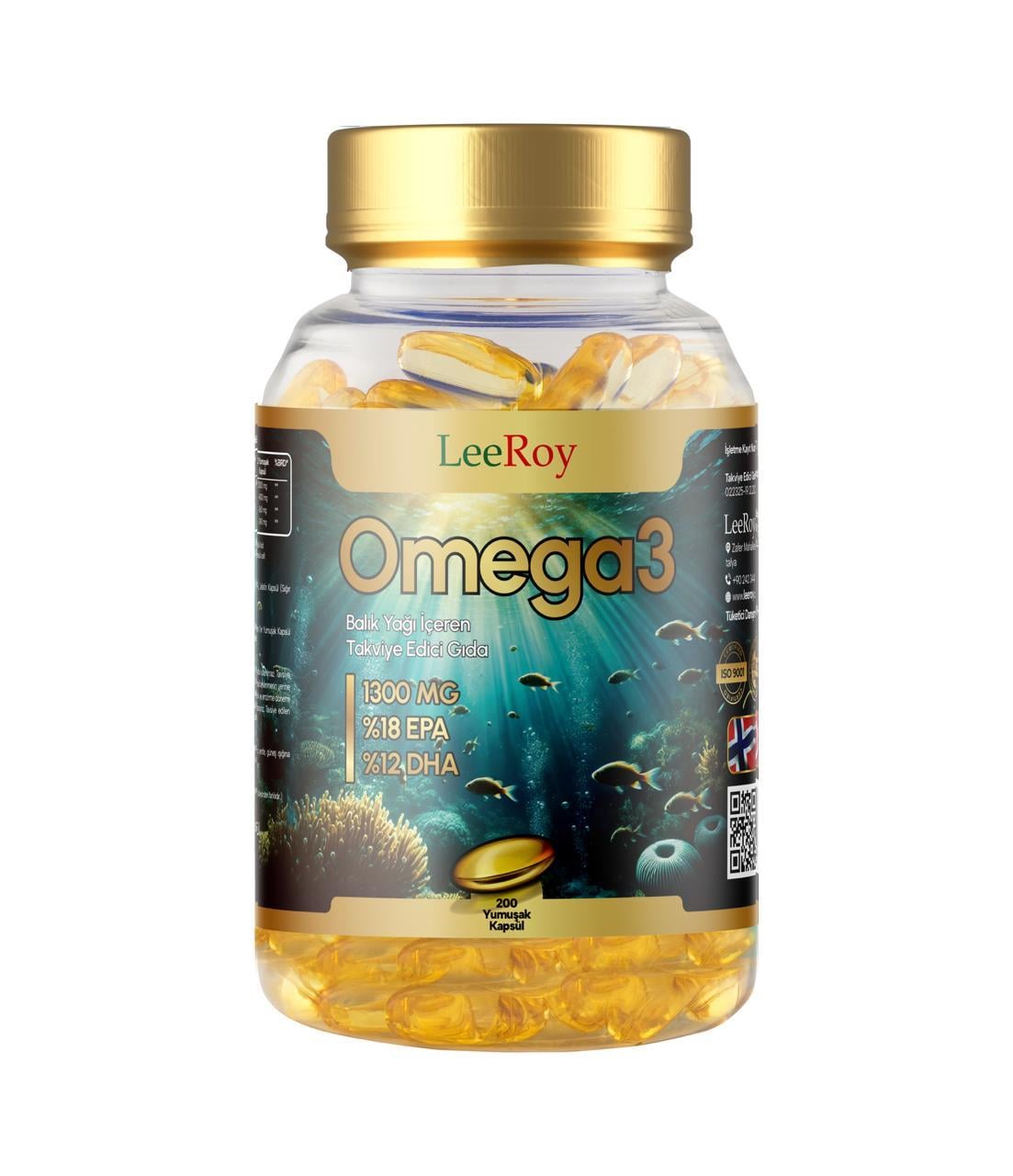 Leeroy Omega 3 Iteg 200 Softjel