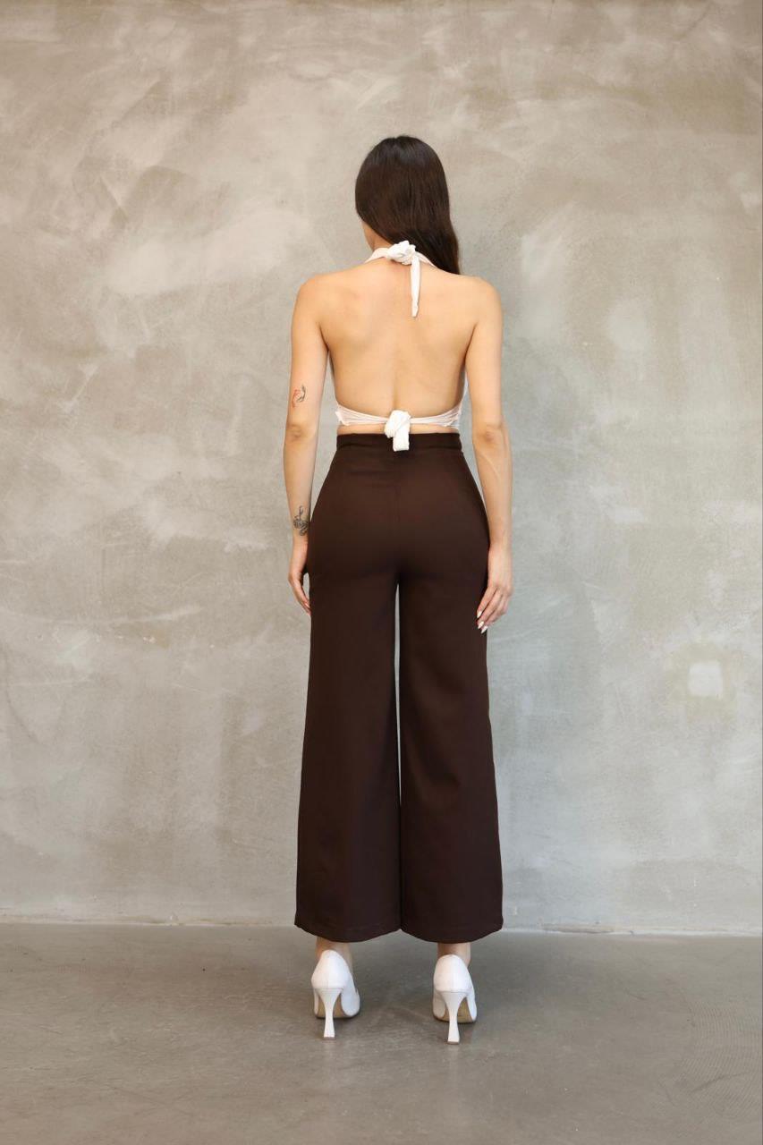 Kadın Kahve Mango Model Pantolon