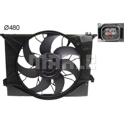FAN MOTORU DAVLUMBAZLI ÇAP 480MM 7 KANAT