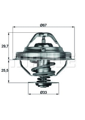 TERMOSTAT CONTALI 88C
