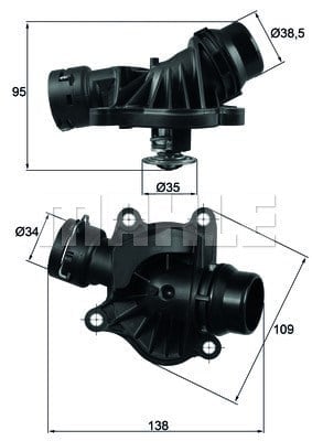 TERMOSTAT CONTALI 88C