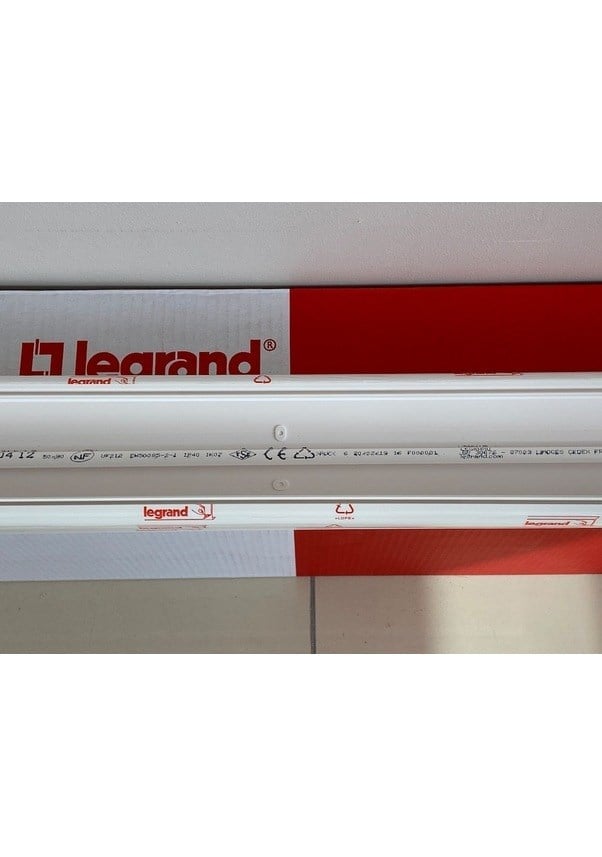 010412 Geliştirilebilir DLP gulot 50 x 80mm Kanal - beyaz 20 M