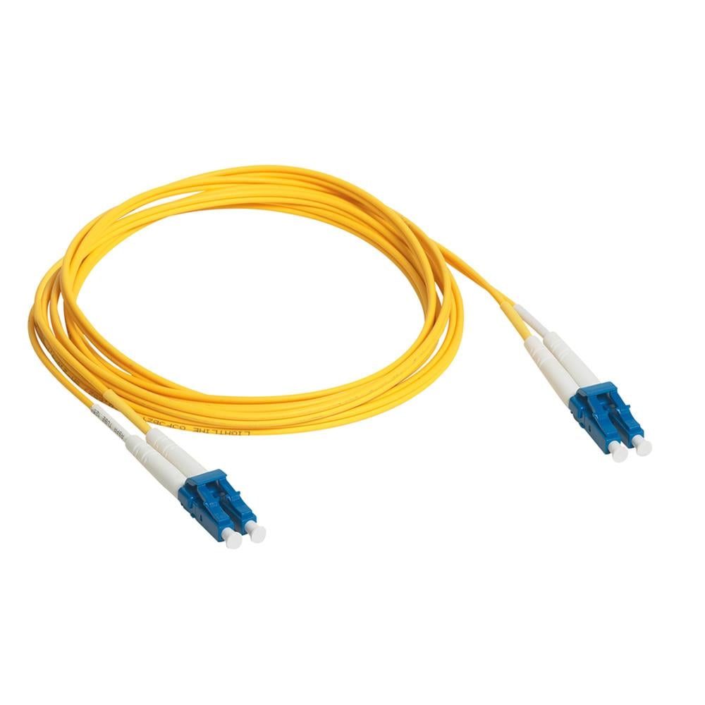 LC/LC DUPLEX PATCH CORD SM,LSZH,1M