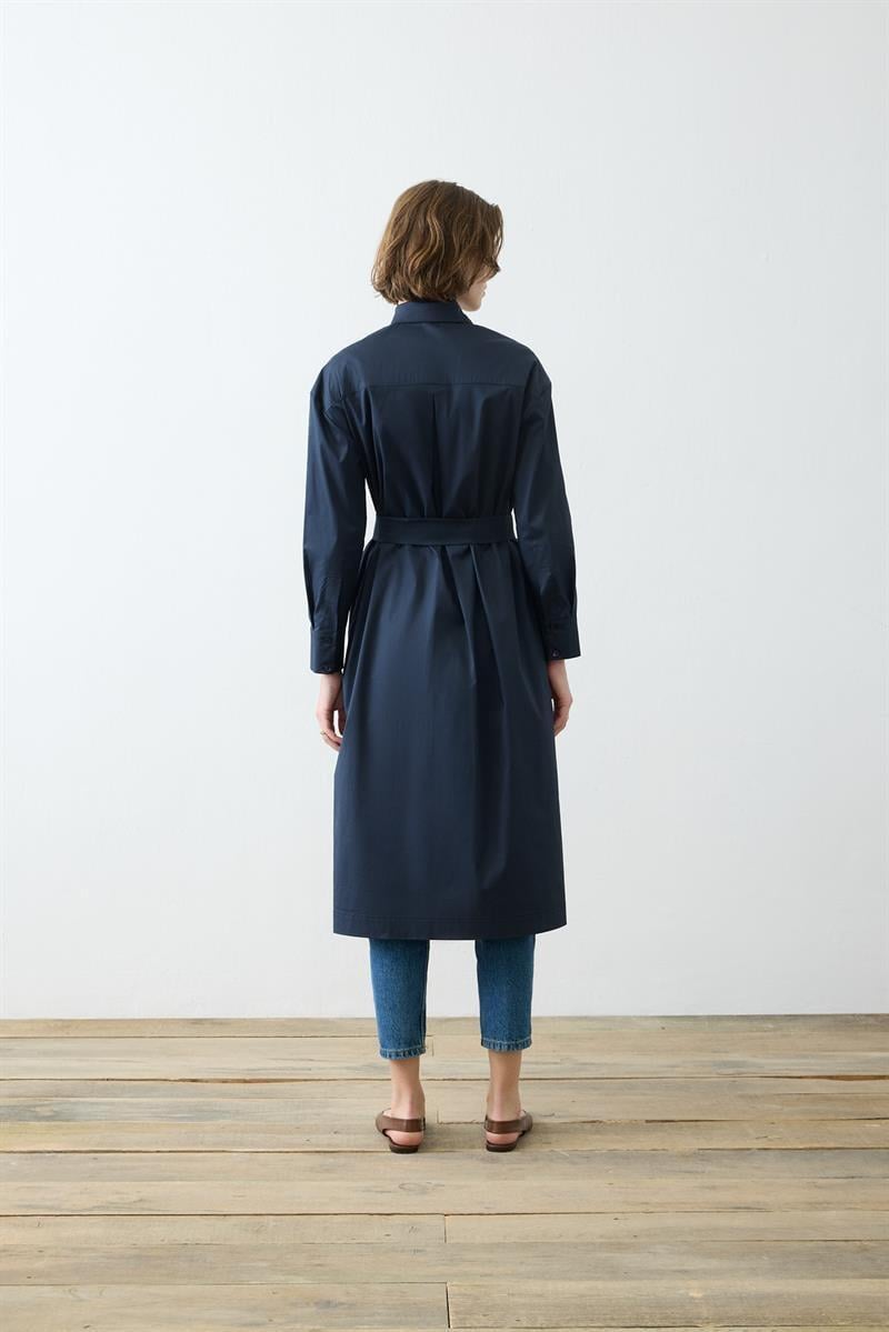 NOVA LONG SHIRT NAVY BLUE
