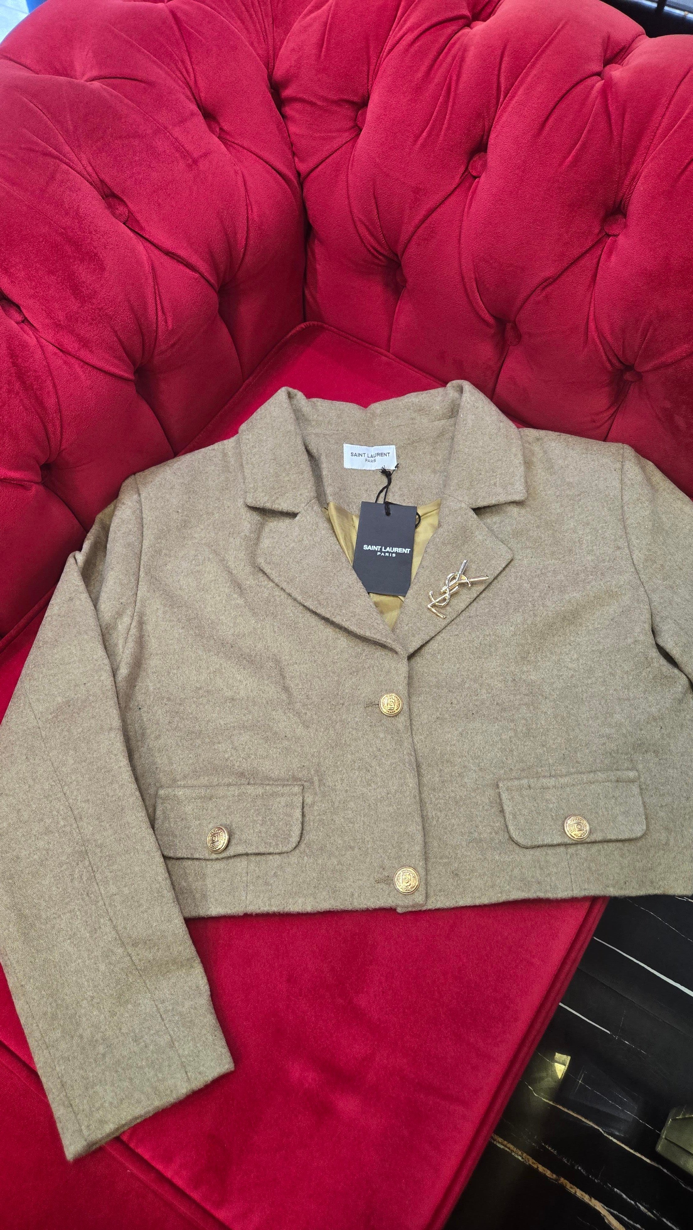 Marka Model Crop Ceket