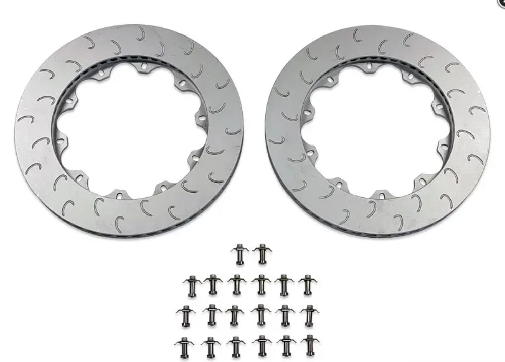 034Motorsport  Ön Fren Disk Yüzeyi (Rotor Ring) Seti – Mk8 Golf R & Audi S3 8Y
