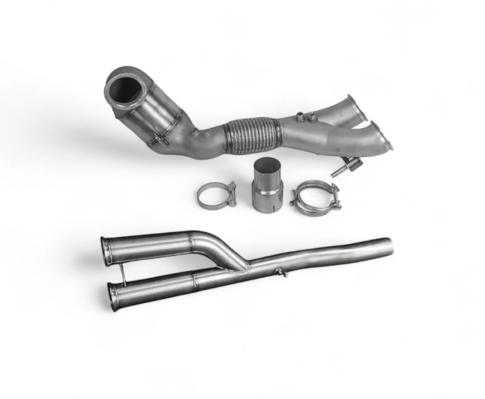 Bull-X Downpipe VAG 2.0 TSI EA888 Gen.4 FWD/AWD (z.B. Golf 8 GTI/R)